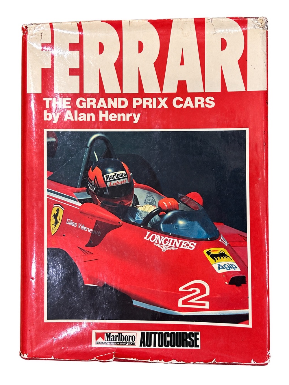 Book about Ferrari race car